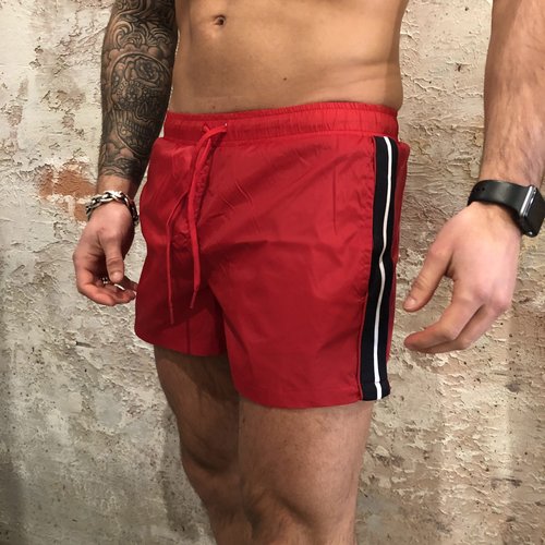 Antony Morato Swimshort Red Blue