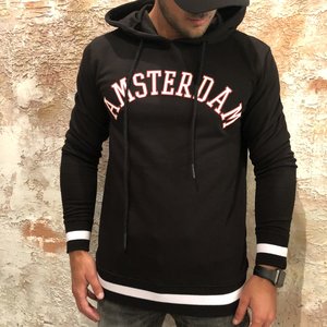 Angel&Maclean Hoodie black Amsterdam