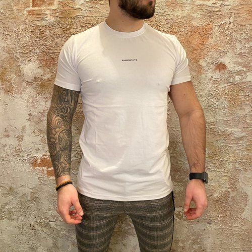 Purewhite White Snake Print t-shirt