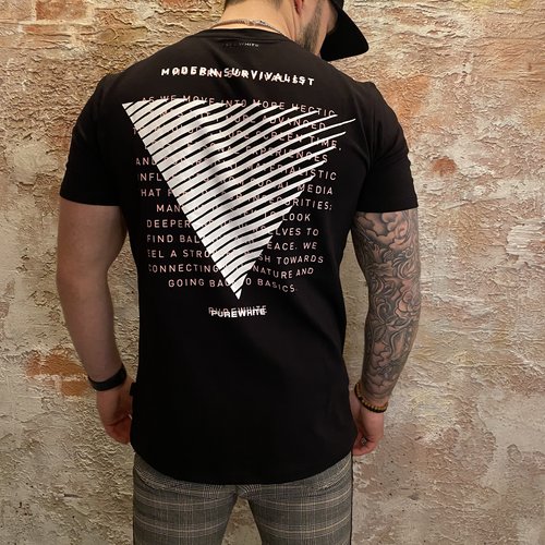 Purewhite Black Survival t-shirt