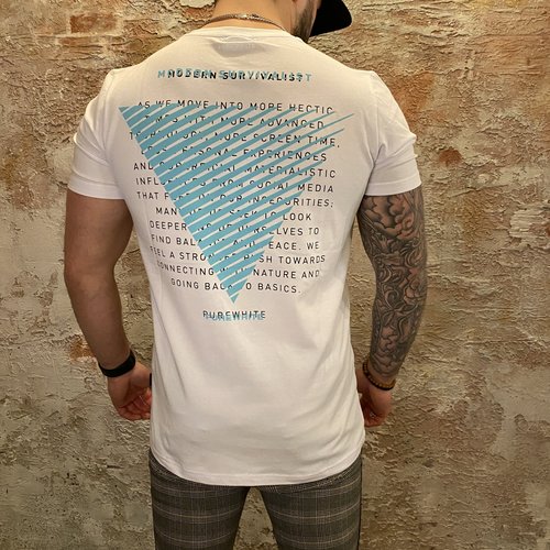 Purewhite White Survival t-shirt Purewhite White Survival t-shirt