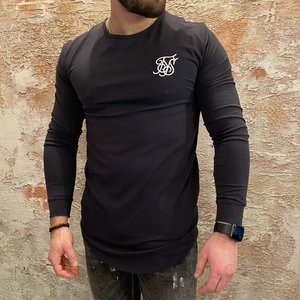 SikSilk Long Sleeve Blue