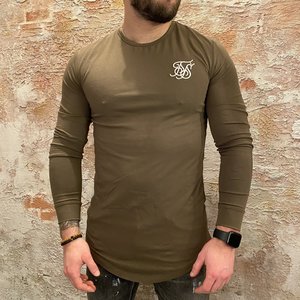 SikSilk Long Sleeve Green