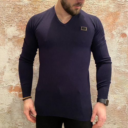 Antony Morato Stretch pullover blue