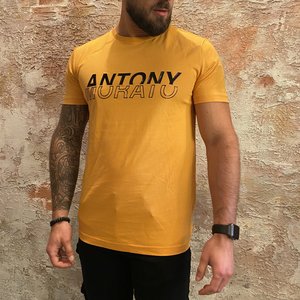 Antony Morato T-shirt geel logo