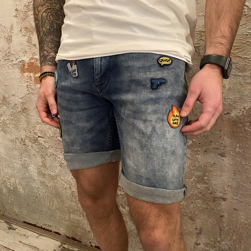 Purewhite Short The Steve Navy