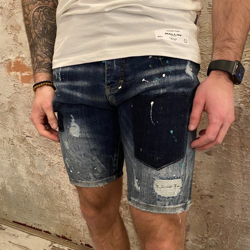 MyBrand Short washed blue green MyBrand Short washed blue green