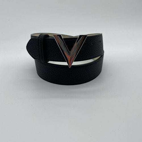 Valentino by Mario Valentino Belt silver logo groot