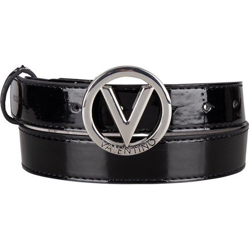 Valentino by Mario Valentino Belt silver round logo glans