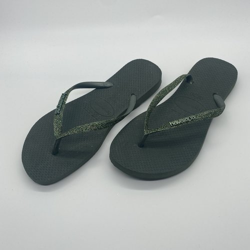 Havaianas Slim glitter green/olive