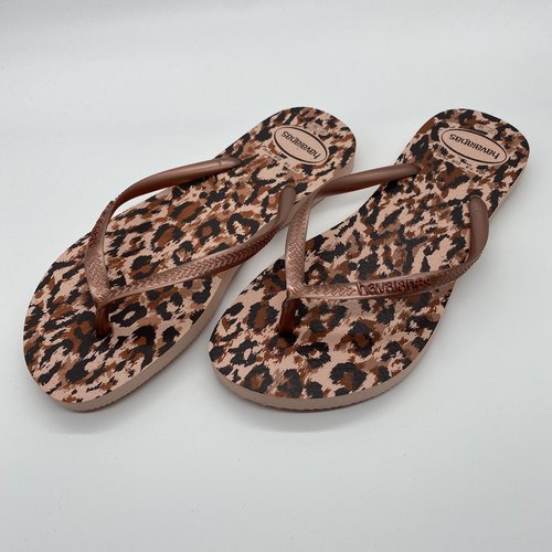 Havaianas Animal print gold