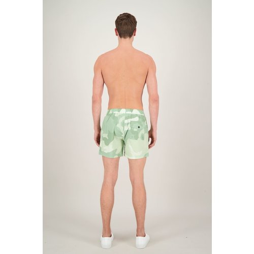 Airforce Camo Swimshort Green