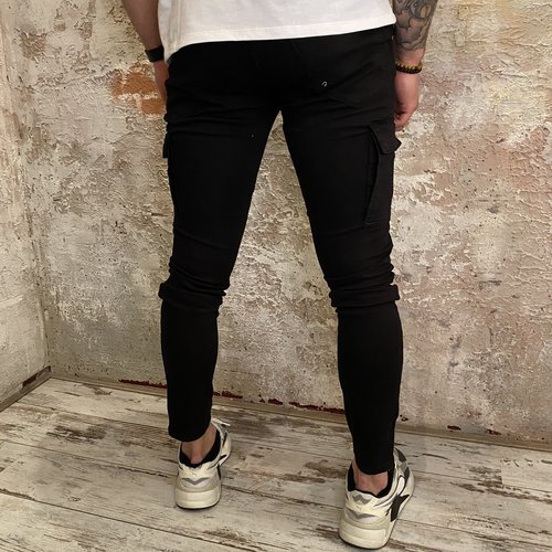 Purewhite The Jone Cargo pant black