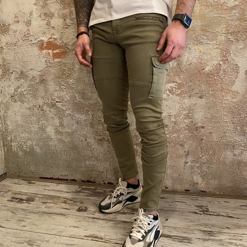 Purewhite The Jone Cargo pant army