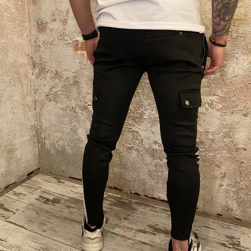 Radical Trackpants Cargo Black/White