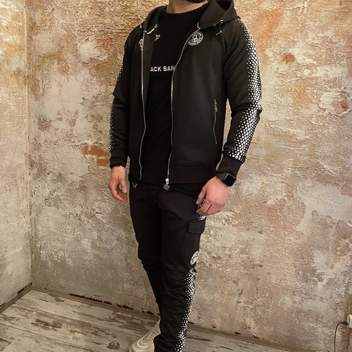 Black Bananas Hexagon Tracksuit black