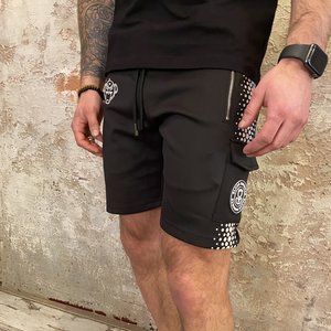 Black Bananas Hexagon short black