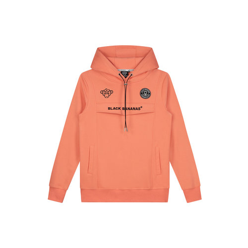 Black Bananas Anorak hoody peach