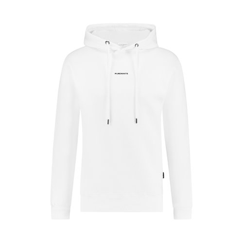 Purewhite Logo hoodie white