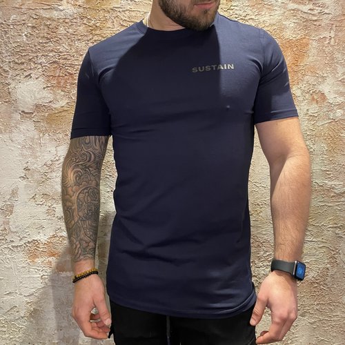 Sustain regular t-shirt navy 2104 Sustain regular t-shirt navy 2104