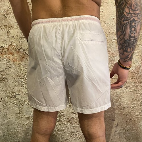 Radical Zwemshort Gun Small White/Red