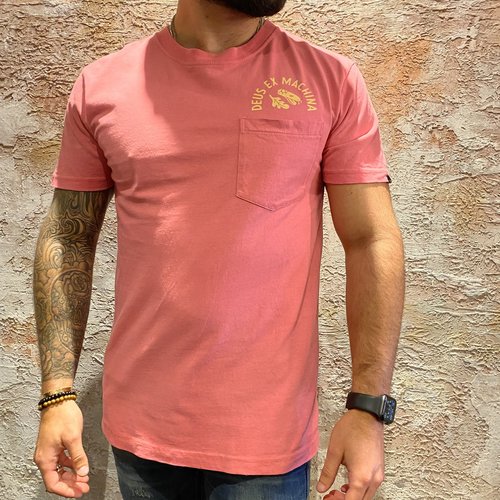 Deus t-shirt unbleached rose