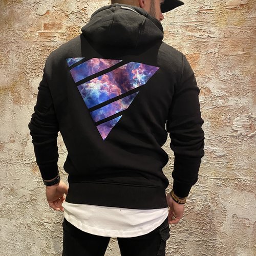 Purewhite triangle hoodie black Purewhite triangle hoodie black