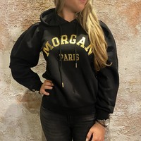 Logo Hoodie Black/Gold