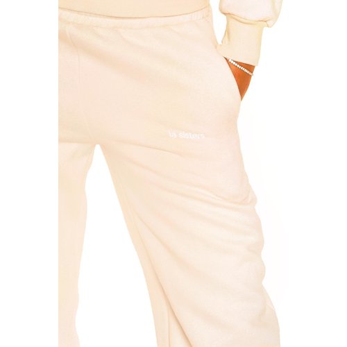 LA Sisters Essential Sweatpants Creme