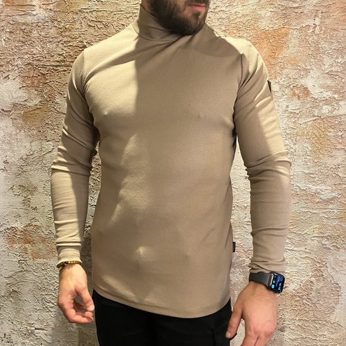 Purewhite Longsleeve Taupe