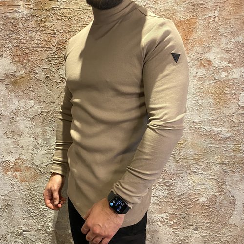 Purewhite Longsleeve Taupe