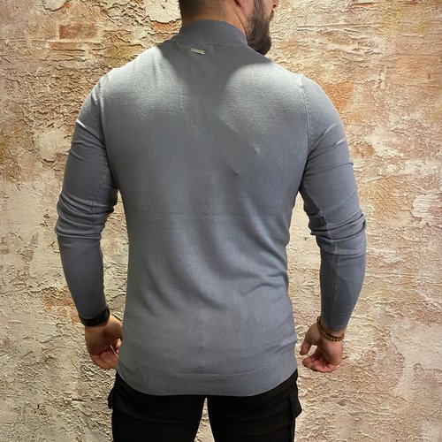 Purewhite Half Zip Dark Mint