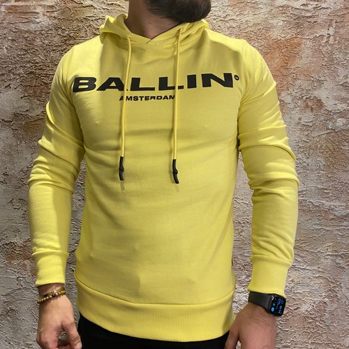 Ballin Amsterdam Logo Hoodie Yellow