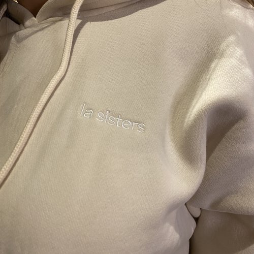 LA Sisters Essential Hoodie Creme