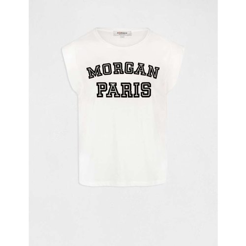 Morgan de Toi Dipa logo tshirt white