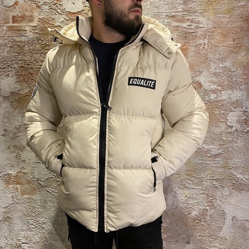 Equalité Oda Puffer Jacket beige Equalité Oda Puffer Jacket beige