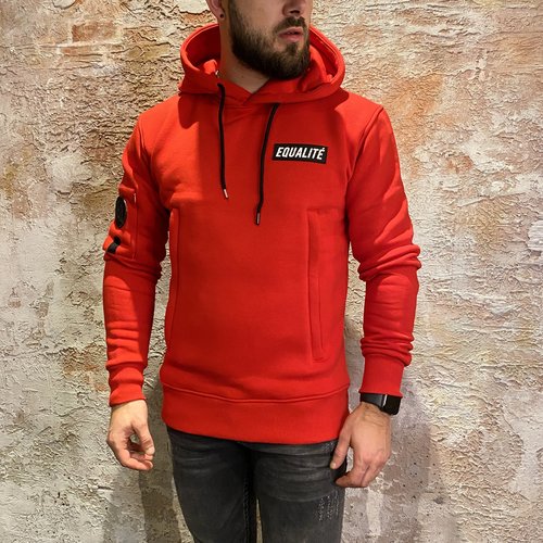 Equalite Ava Hoodie Red Equalite Ava Hoodie Red