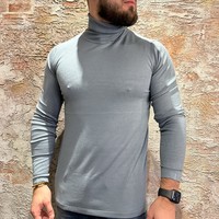 Turtle Neck LS Dark Mint