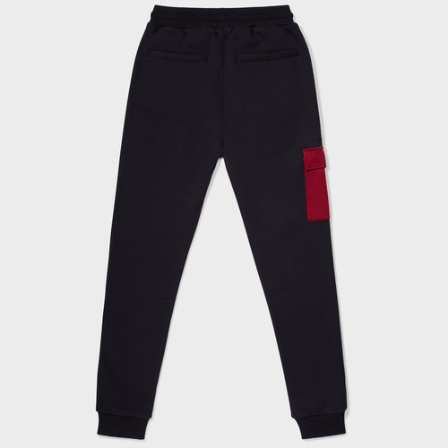 Equalité Jessie Polyester Tracksuit Black&Burgundy