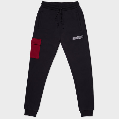 Equalité Dali Tracksuit Black & Burgundy