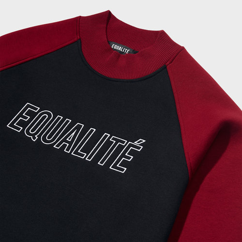 Equalité Dali Tracksuit Black & Burgundy