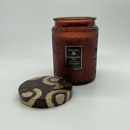 Voluspa Forbidden Fig Large Jar Voluspa Forbidden Fig Large Jar