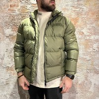 Puffer Men Jacket Green