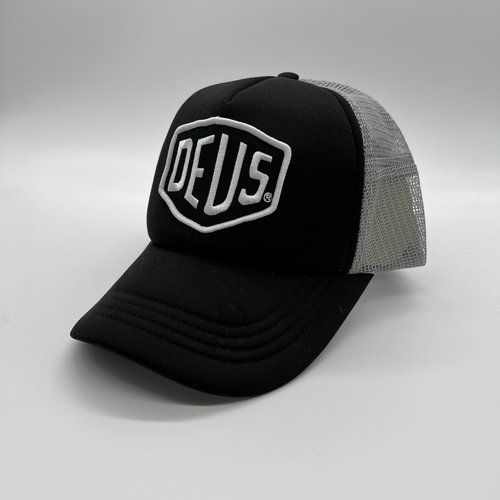 Deus Deus Cap Baylands Trucker black grey