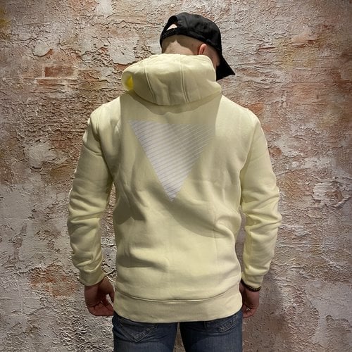 Purewhite Hoodie Yellow