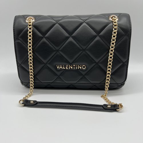 Valentino by Mario Valentino Ocarina Satchel Nero medium