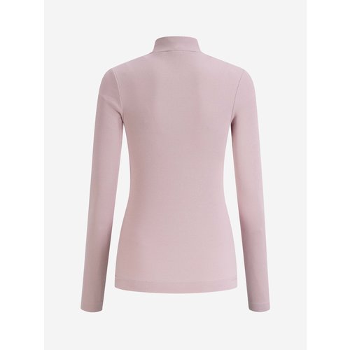 Nikkie Rib Top Turtle neck Brunished Pink