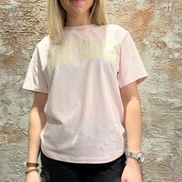 T-shirt College Barley Pink