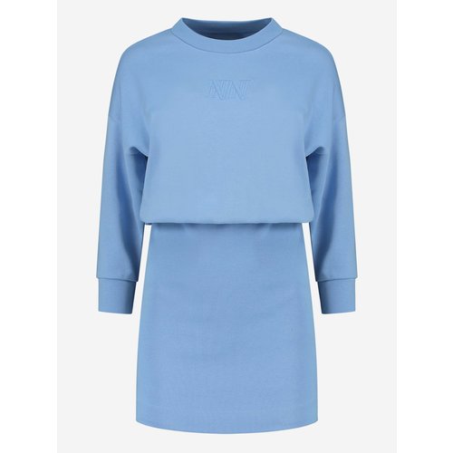 Nikkie Fancy Sweat Dress Sky Blue