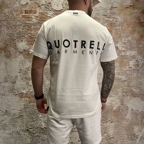 Quotrell Fusa Short Offwhite Grey